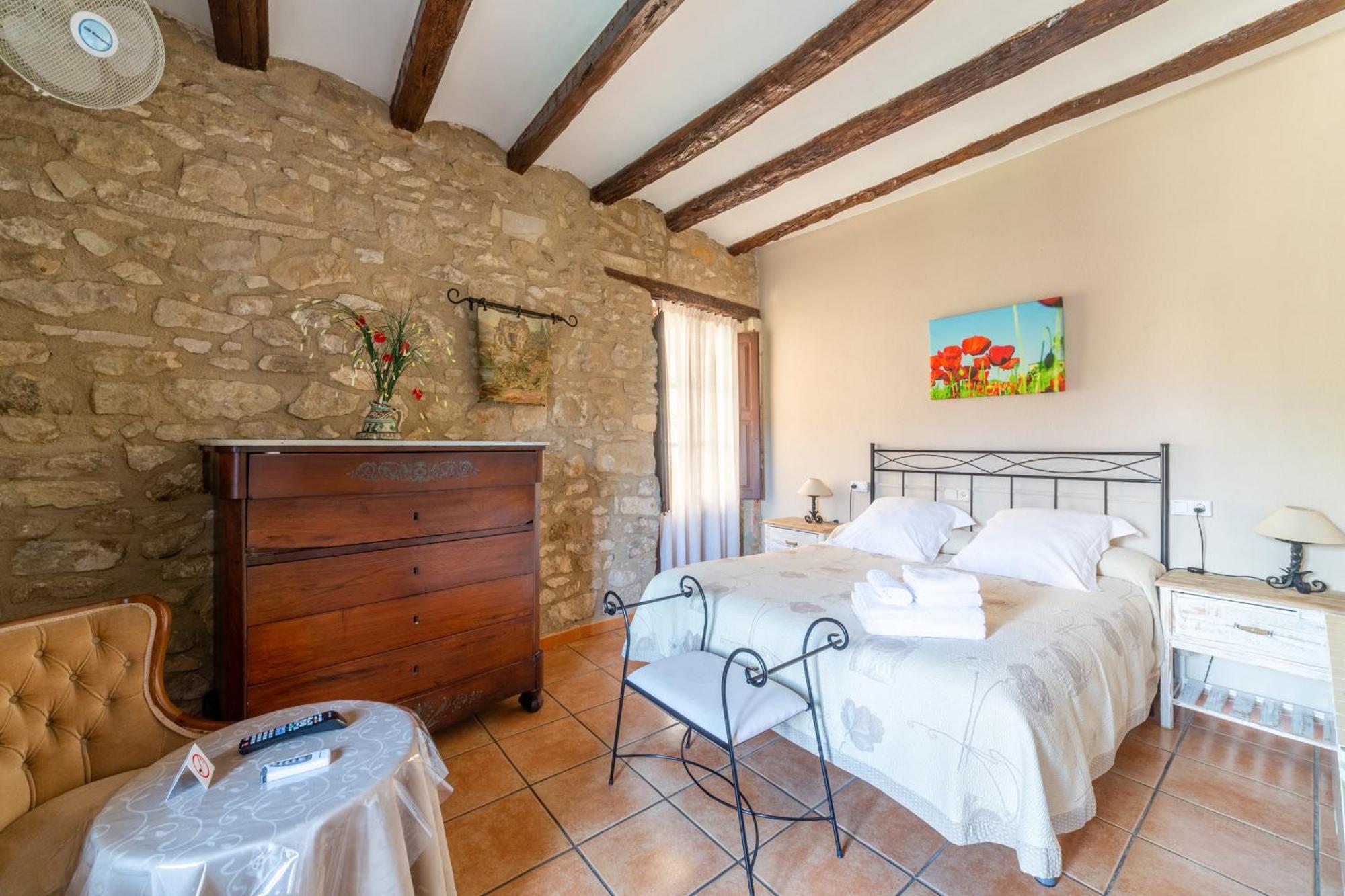 Hotel Fonda La Plaza à Valderrobres Extérieur photo